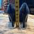 Stuart Weitzman for Neiman Marcus flannel platform bootie size 8 1/2. 9 thumbnail