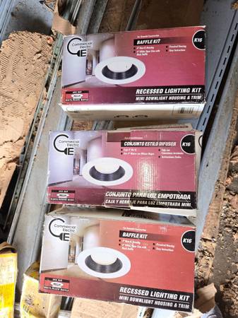 RECESSED LIGHTING 4" REMODELING KIT 1
