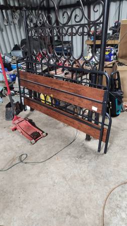King size bed frame 1