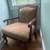 Wood Tapestry Arm Chair 1 thumbnail
