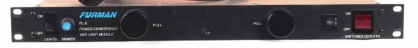 Furman PL-8 8 Outlet Power Conditioner with Lamps 1