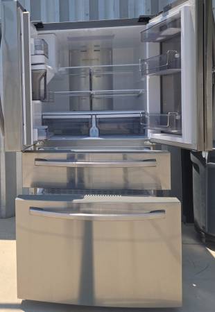 Refrigerador Samsung de 4 puertas de acero inoxidable con centro de bebidas - $599 (condado de San Diego)63470445860225124