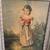 1950's COLLECTABLE YELLOW METAL STEP STOOL 5 thumbnail