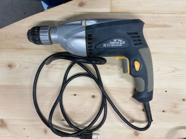 3/8" corded drill 1