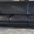 Black Leather Sofa Set excellent condition must sell great deal!  Sect 4 thumbnail