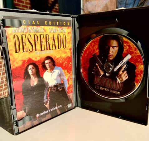 Desperado DVD (1995) Antonio Banderas, Salma Hayek - $8 (Bethesda)63470815977729124