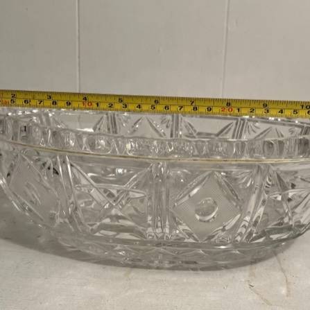 Crystal Fruit Dish 1