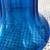 Blenko Art Glass 8721L Sapphire Blue Trumpet Vase 11" tall 9 thumbnail