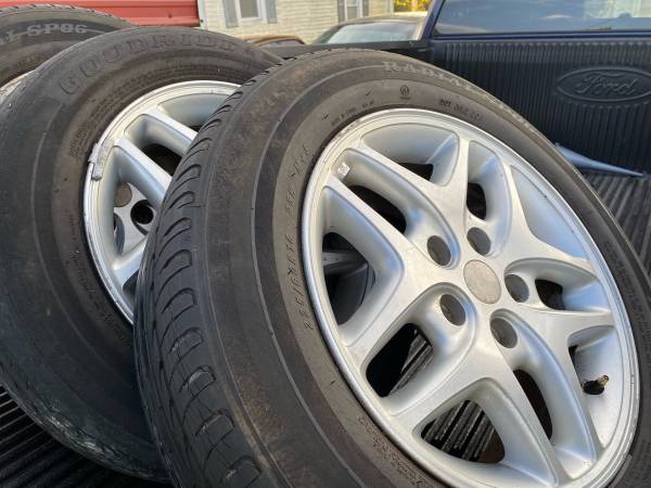 4 16 x 7 wheels and tires 1