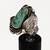 Beautiful VTG Native Green Turquoise Sterling Silver Ring 8 1/2 5 thumbnail