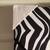 Fabric Cloth Note Craft Memo Bulletin Board Zebra Black & White Prints 5 thumbnail