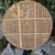 Large Winnowing Basket 33" diameter Vintage Rattan Bamboo 4 thumbnail