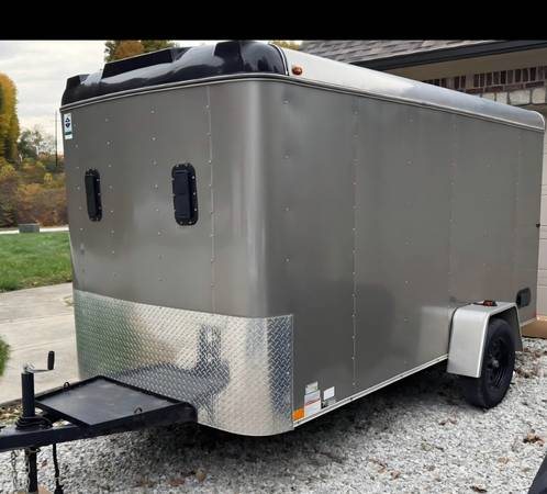 2021 Interstate Enclosed Trailer 6x12 with Ramp  Great Shape 1