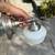 White/silver wall mounted light fixture 3 thumbnail