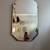 Antique Octagonal Shaped Beveled Frameless Mirror 1 thumbnail