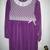 GIRLS SZ.12 PURPLE VELVET DRESS,  BOYS AND GIRLS CLOTHES, ETC. 1 thumbnail