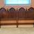 King Bed Beautiful Wood head board 1 thumbnail