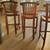 Three Solid Wood Bar Stools 3 thumbnail