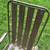 Beautiful 50s Metal Patio Conversation Set Bench and 2 Chairs 7 thumbnail