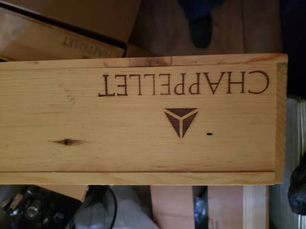 2 WOODEN WINE BOXES 1