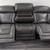 Powered Massage Leather Sofa and Recliner 2 thumbnail