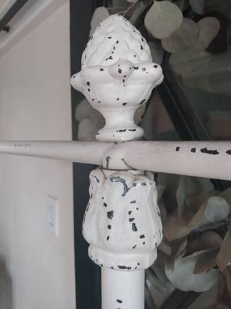 Vtg Perchero de hierro fundido con barra en T para ropa, árbol de recibidor, exhibición de tienda - $295 (Vista)63471474354433121
