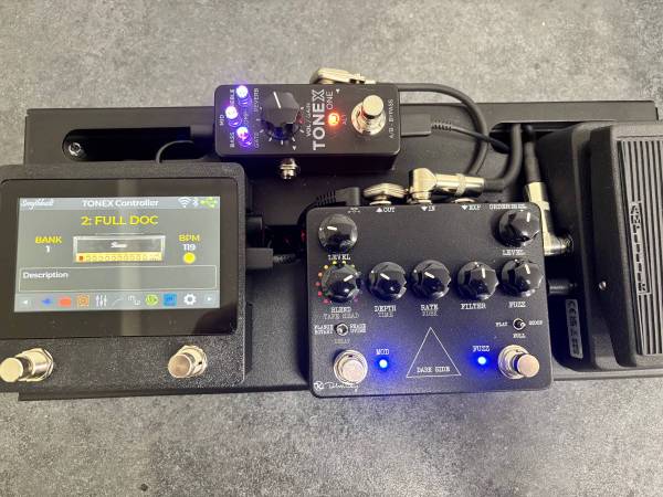 Loaded Tonex 1 pedalboard 1