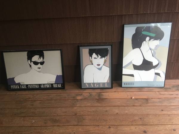 Patrick Nagel 1980s Playboy Pop Art - arts & crafts - by