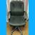 Black adjustable office desk chair on wheels. Task chair 1 thumbnail