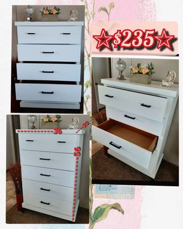 Solid Wood Dresser 1