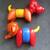 Tupperware Zoo It Yourself animals--dog, 2 elephants. Nice condition 2 thumbnail