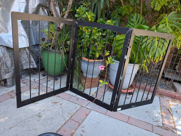 Wooden Dog Gate 1
