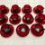 Set of 11 Ruby Red Arcoroc Cups & Saucers 1 thumbnail
