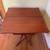 Antique Duncan Phyfe Mahogany Console Wall Game Card Dining Table 1 thumbnail