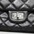 Chanel 2.55 Roll Reissue Clutch Black Quilted Leather Bag 2010s Era 3 thumbnail