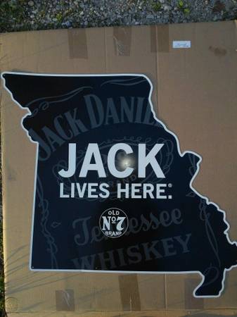 Wanted - Missouri Jack Lives Here Sign 1
