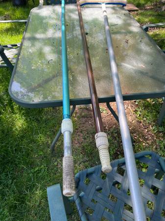 Pole for pools vacuum and net 1