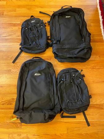 Two double backpacks 1