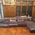 Gray/purple velvet sectional couch rove concepts ported extended sofa 2 thumbnail