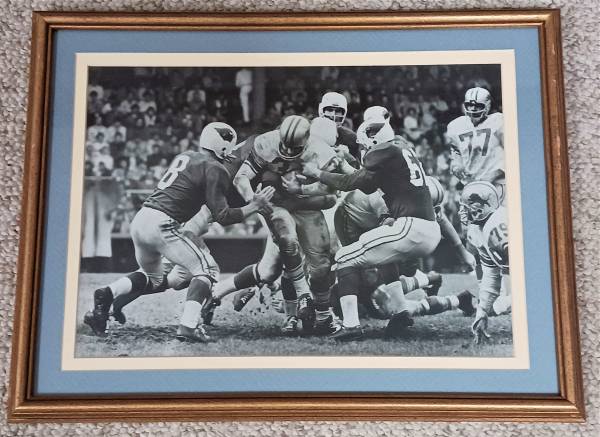 St. Louis Football Cardinals HOF Larry Wilson Professionally Framed 1