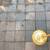 Vintage Tole floor lamp mustard color A168 9 thumbnail