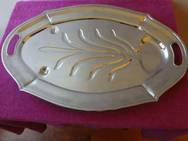 SILVER CHROME TRAY 1
