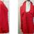 St. John Santana Knit Skirt & Long Jacket Suit - Red - Size 10 2 thumbnail