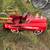 Vintage Sad Face Fire Truck Pedal Car 5 thumbnail