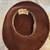 Vintage Brown Felted Wool Brimmed Hat w/ Ribbon and Feathers 3 thumbnail