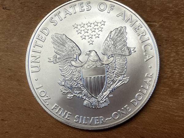 19220  or 2008 or 2003 silver ounce coins 1