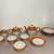 18 Piece Vintage Antique Orange Luster Ware Tea Set Made in Japan 5 thumbnail
