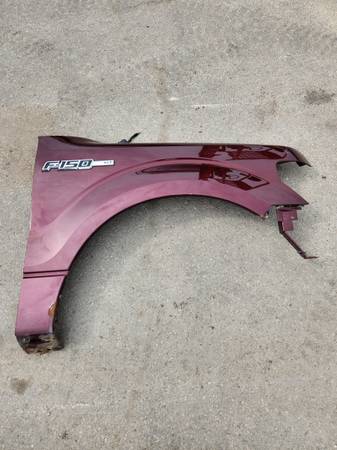 2010 FORD F150 RIGHT FRONT FENDER 1