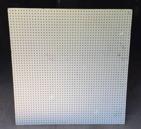 Pegboard White Panel ( NEW ) 1