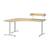 Ikea Left or Right Facing Beech L-Shaped Desk in Excellent Condition 22 thumbnail